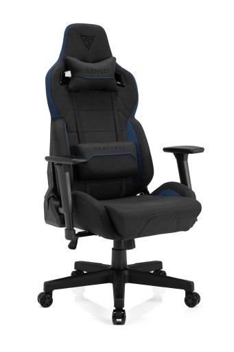 Регулируемое офисное игровое кресло Sense7 с тканевой регулировкой