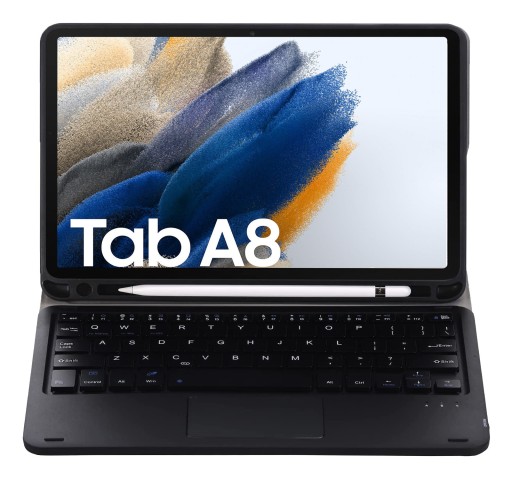 ЧЕХОЛ-КЛАВИАТУРА ДЛЯ SAMSUNG GALAXY TAB A8 X200 X205 ЧЕРНЫЙ