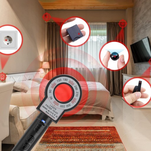 Wykrywacz Podsłuchów Lokalizatorów GPS GSM Detektor Kamer