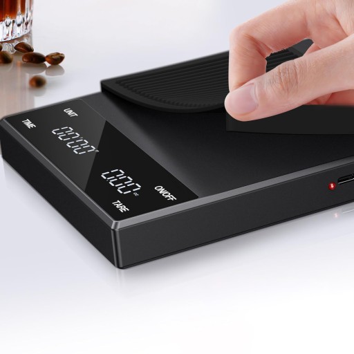 ТОЧНЫЕ КУХОННЫЕ ВЕСЫ ДЛЯ КОФЕ ВЕСЫ ДЛЯ ЭСПРЕССО 3 КГ/0,1 Г G, ML, OZ LED