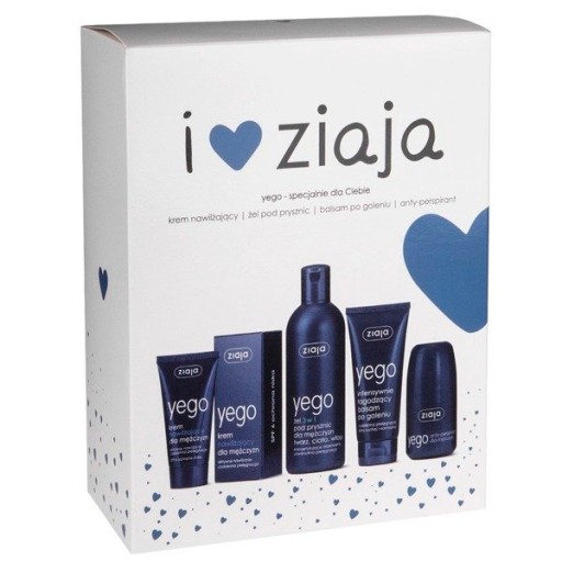 Ziaja Yego Christmas Set для мужчин крем-бальзам после бритья