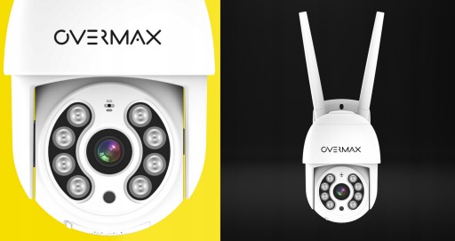 2x БЕСПРОВОДНАЯ НАРУЖНАЯ ПОВОРОТНАЯ IP-КАМЕРА WIFI FULL HD НОЧНОЙ РЕЖИМ ЗУМ