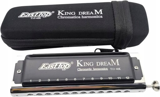 Harmonijka chromatyczna T1248K 12 otworów 48 tonów