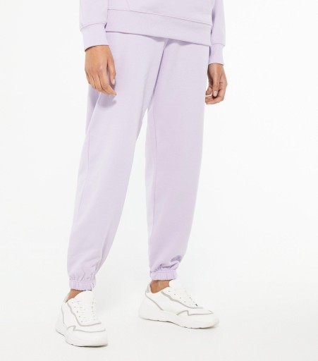 N1B119*СПОРТИВНЫЕ БРЮКИ NEW LOOK ФИОЛЕТОВЫЕ 40 Л A01