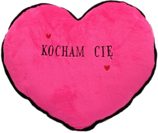 Poduszka Serce Kocham Cię - 37cm WALENTYNKI