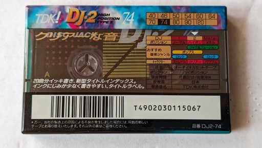 TDK DJ-2 74 1996 НОВИНКА 1 шт. - Япония