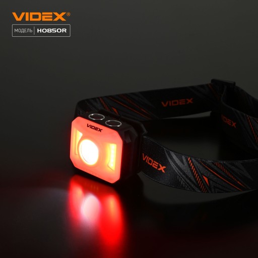 Latarka czołowa LED VIDEX COB 5W CREE XTE 5W 400lm 5000K IP65