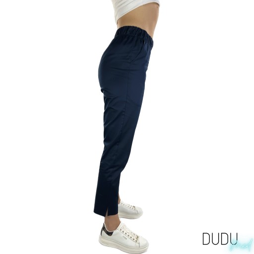 Классические медицинские брюки DuduMed Dark Navy Blue S