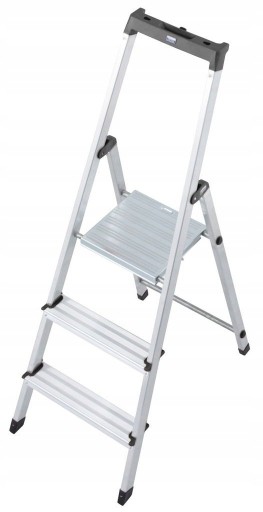 Лестница отдельностоящая Krause Solidy 1x3 126214