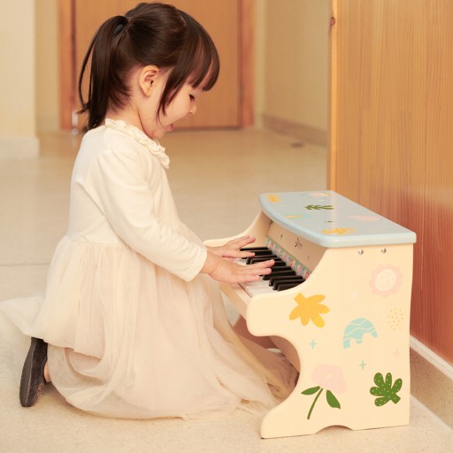 PIANINKO MUZYCZNE DLA DZIECI PIANINO NAUKA GRY Z KSIĄŻECZKĄ CLASSIC WORLD