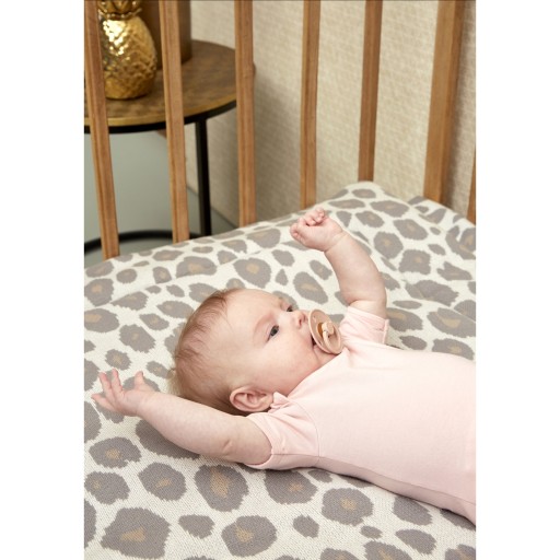 Коврик для манежа Meyco Baby Panter - нейтральный - 77x97см