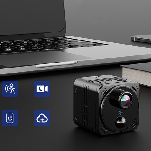 МИНИ-ДИСКРЕТНАЯ ПОРТАТИВНАЯ КАМЕРА FULL 4K HD R8 WIFI