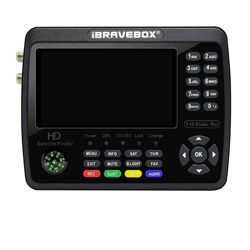 IBRAVEBOX V10 Finder Pro H.265 DVB-S2/T2 Расширенный поиск