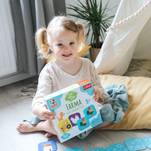 GRA EDUKACYJNA FARMA dla maluchów 2-3 lata