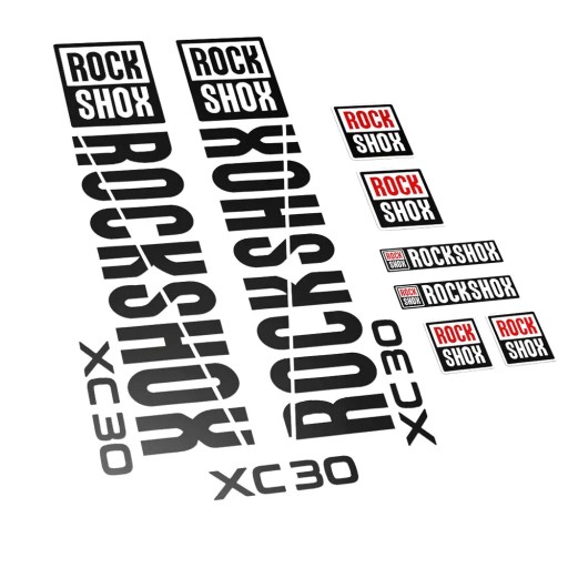 Совместимые наклейки для вилок Rock Shox XC30.