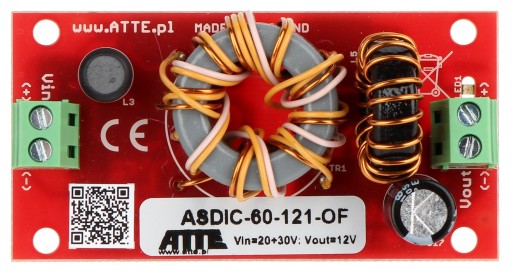 ASDIC-60-121-OF МОДУЛЬ ПРЕОБРАЗОВАТЕЛЯ DC/DC ATTE