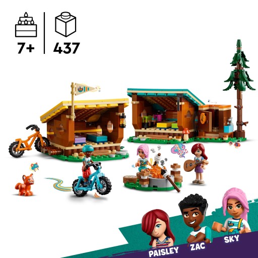 LEGO Friends 42624 Уютные домики в летнем лагере «Брикс»