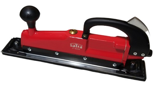 SATRA S-845A ПНЕВМАТИЧЕСКАЯ ЛИНЕЙНО-ШЛИФОВАЛЬНАЯ СТАНКА