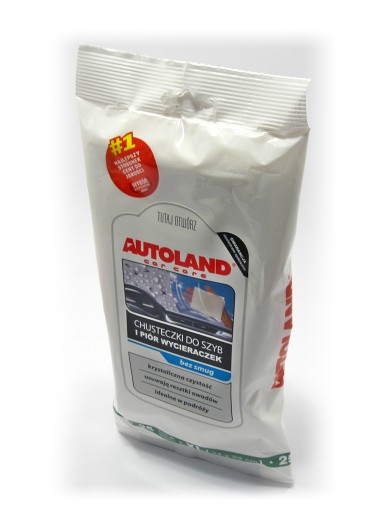 AUTOLAND Wips влажные салфетки для окон и щеток стеклоочистителей