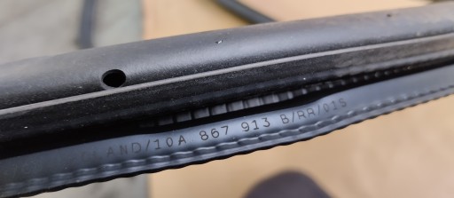 ПРОКЛАДКА ЗАДНЕЙ ДВЕРИ ЗАДНЯЯ ПРАВАЯ VOLKSWAGEN ID.3 VW ID3 10A867913