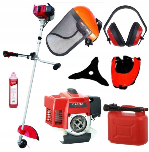 KAWASAKI PETROL BRUSH BUTTER VK45 2.7 HP НОЖ МАСЛЯНАЯ МАСКА