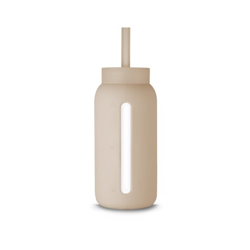 MUUKI Соломинка для бутылки Lounge Straw+CAP SUMMER SAND 720 мл