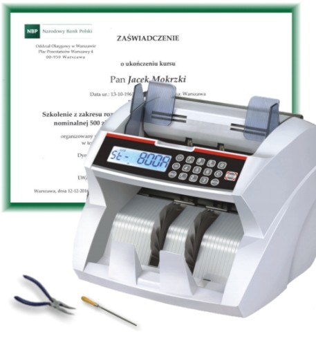 Ludger BC 4020 Liczarka banknotów pieniędzy BTS
