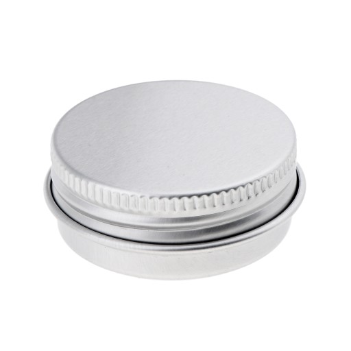 20 Balsam Puszki 15 ml Aluminiowe Okrągłe
