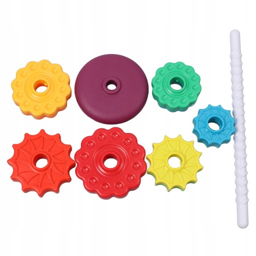 Игрушка Spin Stack Пластиковое красочное колесо