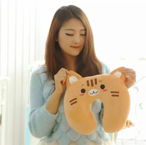 ПОДУШКА ДЛЯ ШЕИ, TRAVEL CROSSING, ПОДГОЛОВНИК, TIGER, CUTE