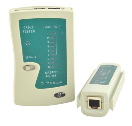 Tester kabli RJ45/RJ11 sieciowy do sieci internet