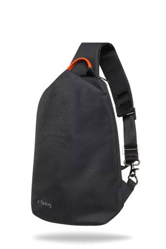 Рюкзак через плечо R-Bag Pump City для ноутбука 13–14 дюймов с USB-разъемом Черный Z131