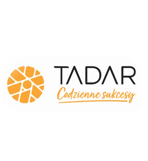 Белая керамическая сахарница с ложкой TADAR