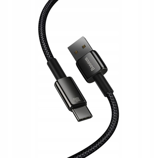 Kabel USB-A do USB-C Baseus 480Mb/s, 100W, przewód