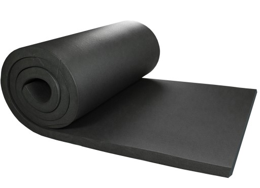Звукоизоляция пена MAT RUBBER 5см губка 50х100см гладкая изоляция