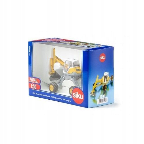 3548-ШАГОВЫЙ ЭКСКАВАТОР SIKU MENZI MUCK 1:50 3+