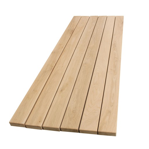 listwa dębowa ogrodowa na ławkę 100x8x3,5 huśtawk