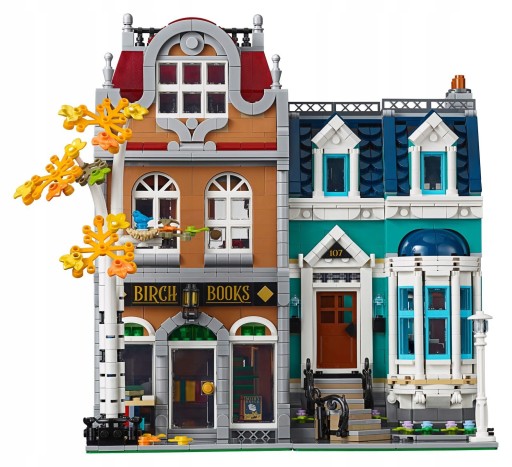 LEGO Creator Expert 10270 Трехэтажный книжный магазин Многоквартирный дом Модульное здание