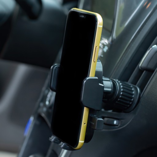 АВТОМОБИЛЬНЫЙ ДЕРЖАТЕЛЬ MAXLIFE ДЛЯ ТЕЛЕФОНА ДЛЯ ВОЗДУХА AIR VENT MXCH-05 ЧЕРНЫЙ