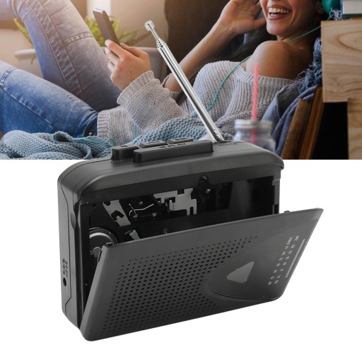 ODTWARZACZ KASETOWY WALKMAN KONWERTER PRZENOŚNY TON009 AM FM