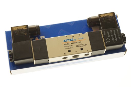 ELEKTROZAWÓR AIRTAC 4V230E-08 BG 5/3 -1/4- 24 VDC