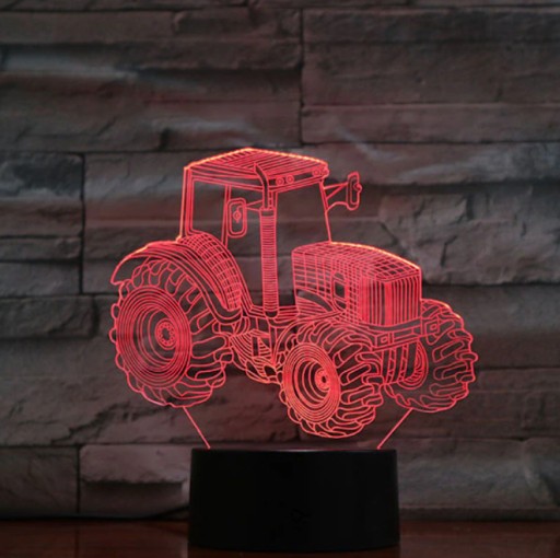 3D LED Тракторная ЛАМПА Трактор 16 цветов RGB