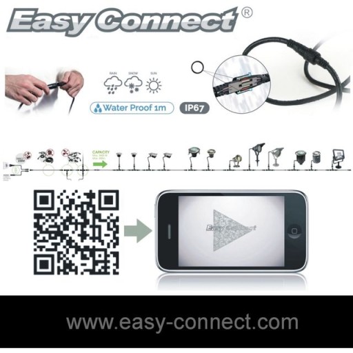 Садовая система Easy Connect Светодиодный светильник для террасы IP65