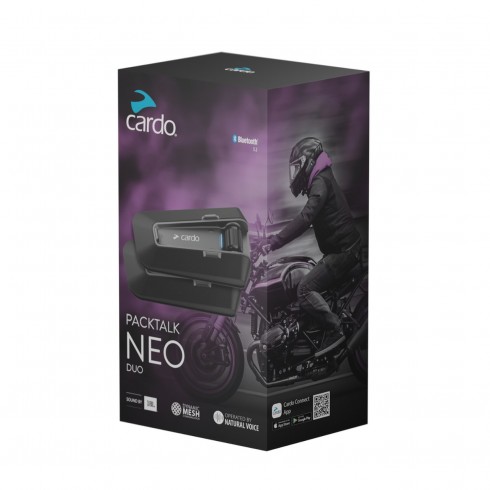 CARDO Packtalk NEO DUO Домофон для мотоцикла