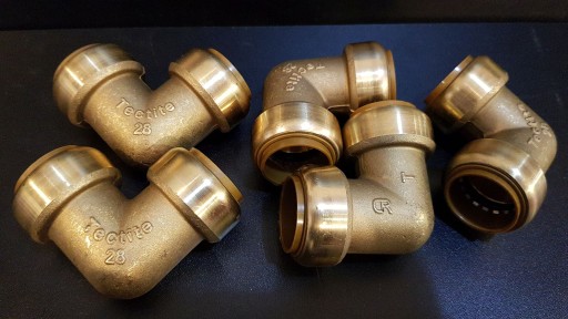 Tectite Classic Elbow 28 Медь Запрессовываемая 5 шт.