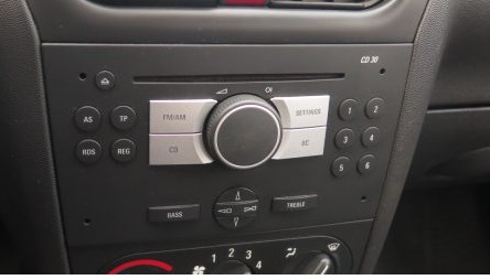 Xblitz RF200 Bluetooth-радио USB AUX OPEL CORSA C