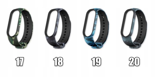 Группа для xiaomi mi band 3/4 | 20 цветов