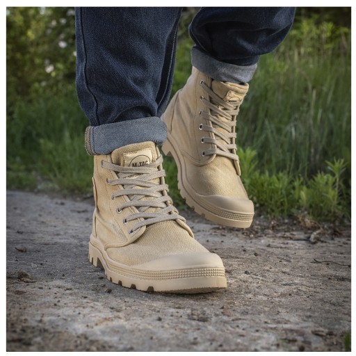 Buty Trampki Wojskowe M-TAC Trekkingowe Turystyczne Khaki 45