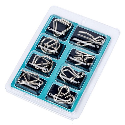INTELLIGENCE PUZZLES RING BRAIN METAL