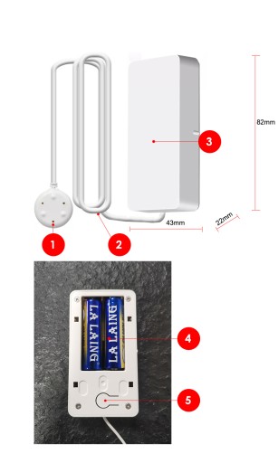 Требуется датчик протечки воды, датчик TUYA, шлюз ZigBee.